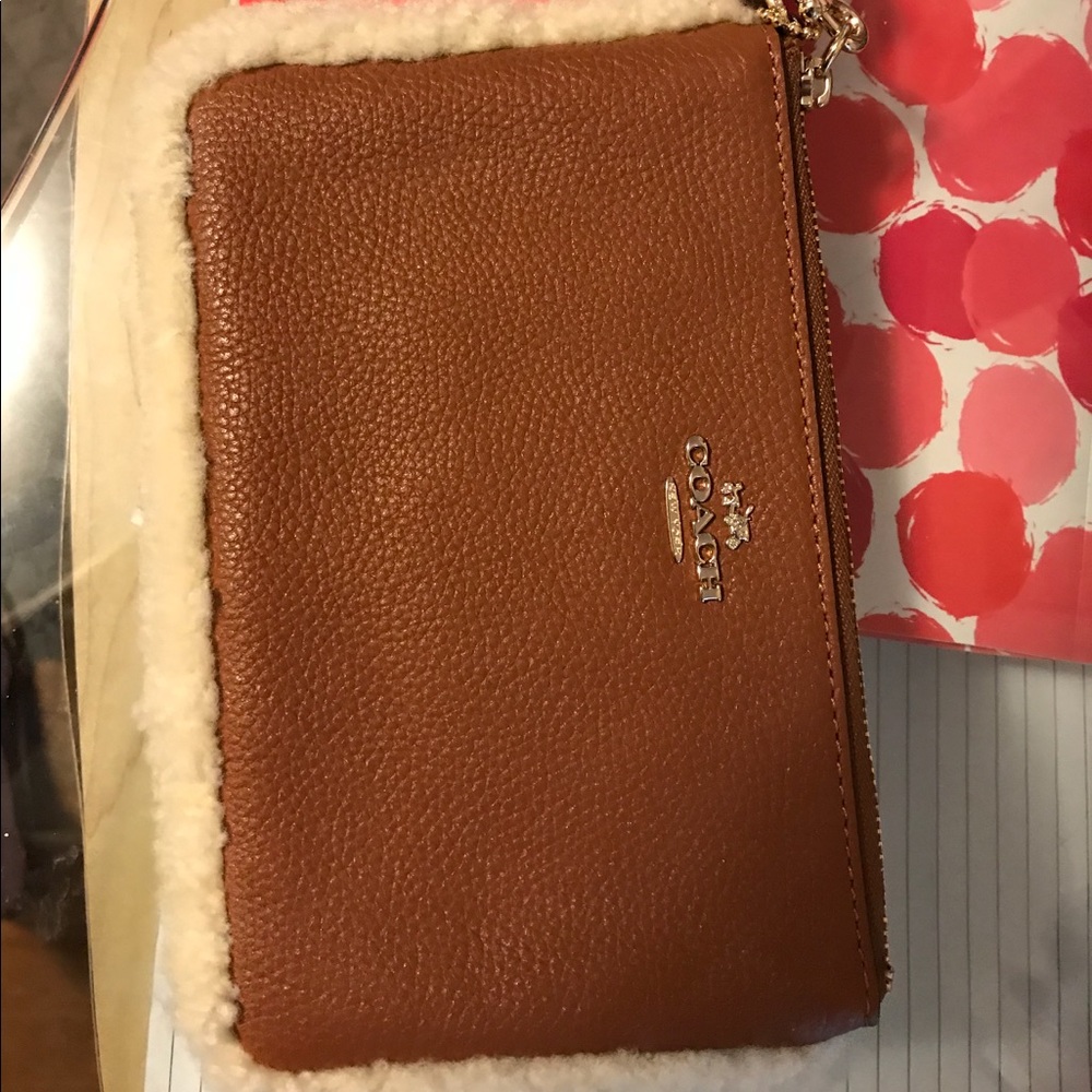 Coach wristlet! NEVER USED!